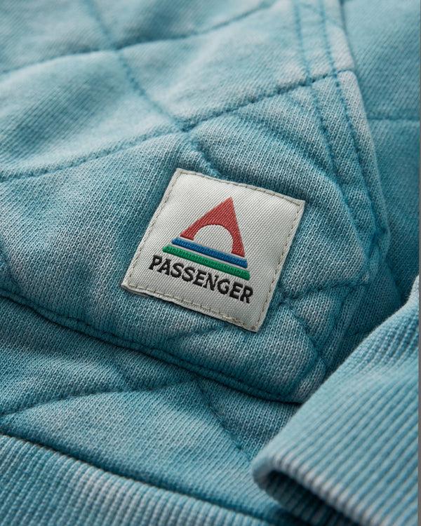 Passenger Women's Clementine Recycled Quilted Popper Up Hoodie