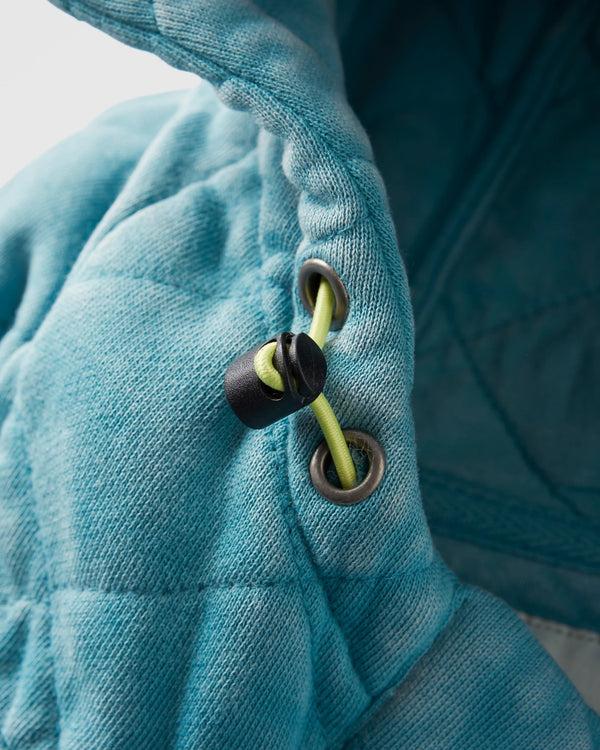 Passenger Women's Clementine Recycled Quilted Popper Up Hoodie