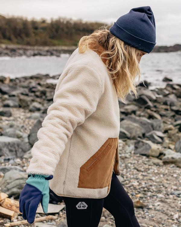 Passenger Women's Clover Recycled Cotton-Lined Sherpa Fleece