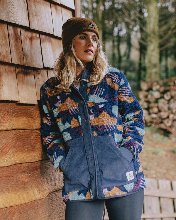 Passenger Women's Clover Recycled Cotton-Lined Sherpa Fleece