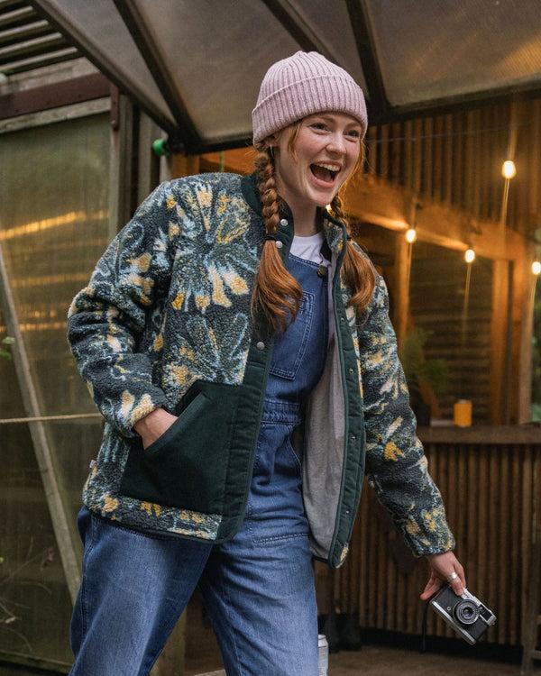 Passenger Women's Clover Recycled Cotton-Lined Sherpa Fleece