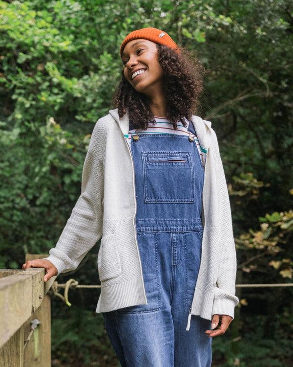 Passenger Women's Cove Full Zip Organic Cotton Knitted Hoodie