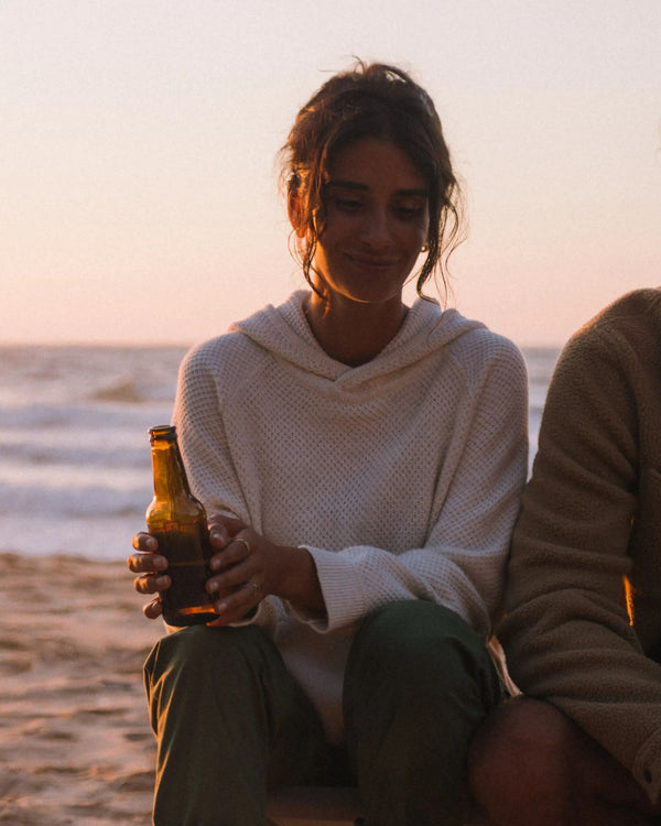 Passenger Women's Cove Organic Cotton Knitted Hoodie