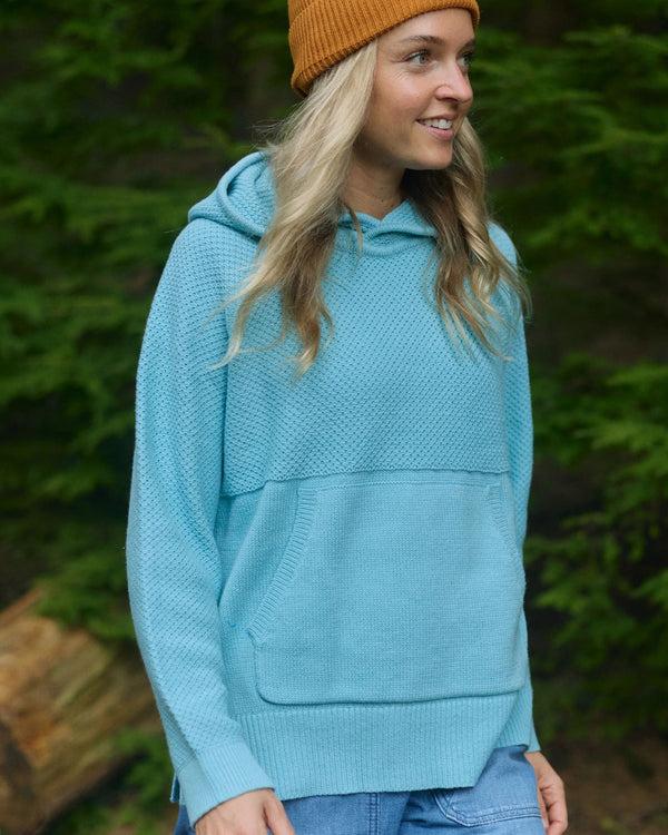 passenger Women's Cove Organic Cotton Knitted Hoodie