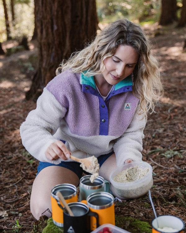 Passenger Women's Create Recycled Deep-Pile Sherpa Fleece