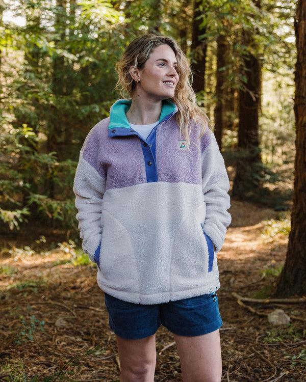 passenger Women's Create Recycled Deep-Pile Sherpa Fleece