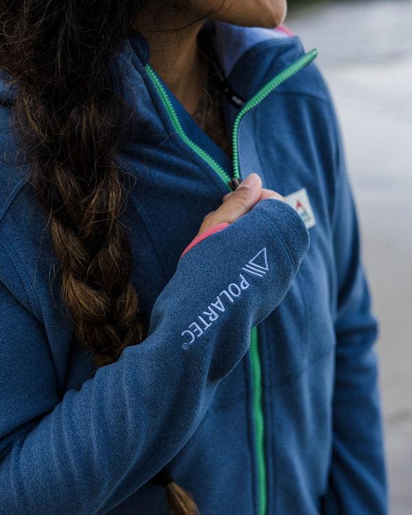 Passenger Women's Crest Recycled Polartec® Fleece Hoodie
