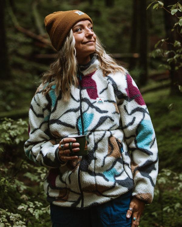 Passenger Women's Fairbanks Full Zip Recycled Sherpa Fleece