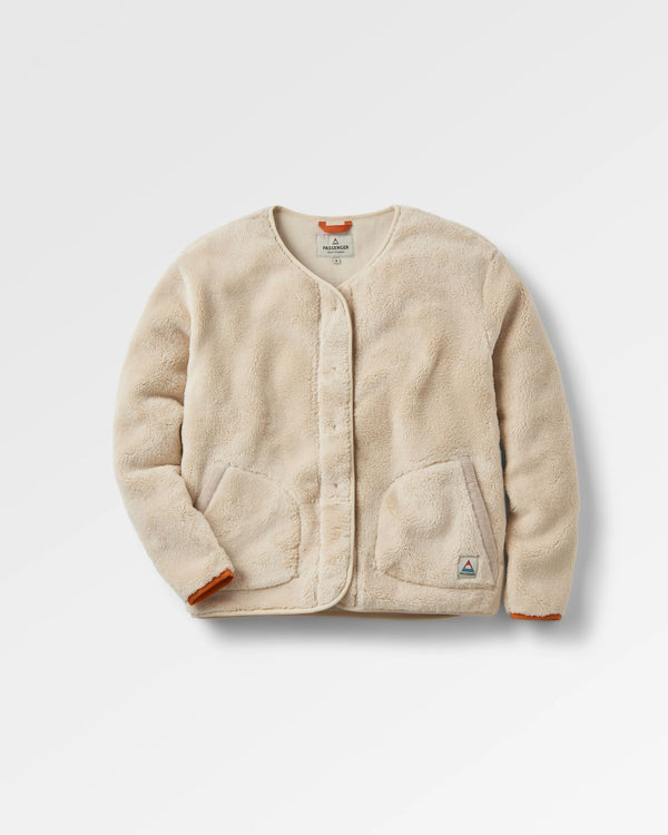 Passenger Women's Iris Collarless Recycled Fleece Jacket