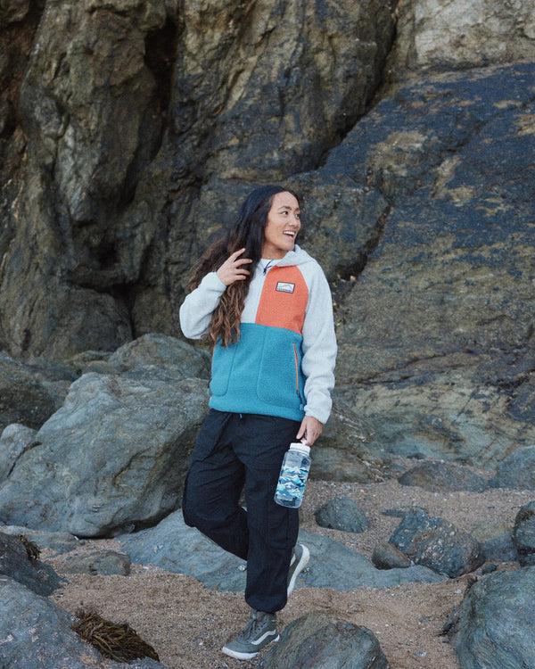 Passenger Women's Maine 1/2 Zip Recycled Sherpa Fleece