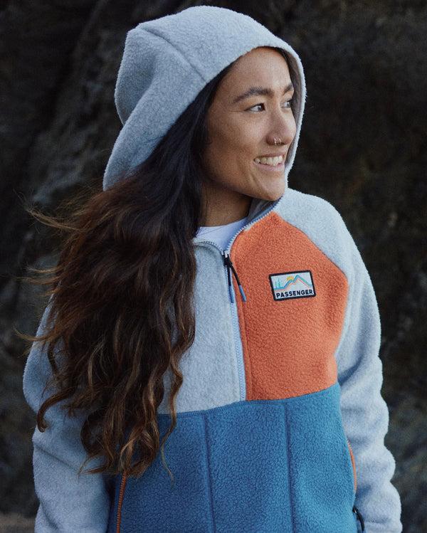 Passenger Women's Maine 1/2 Zip Recycled Sherpa Fleece
