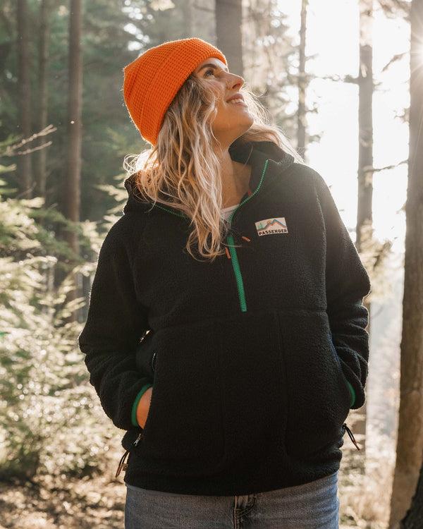 Passenger Women's Maine 1/2 Zip Recycled Sherpa Fleece