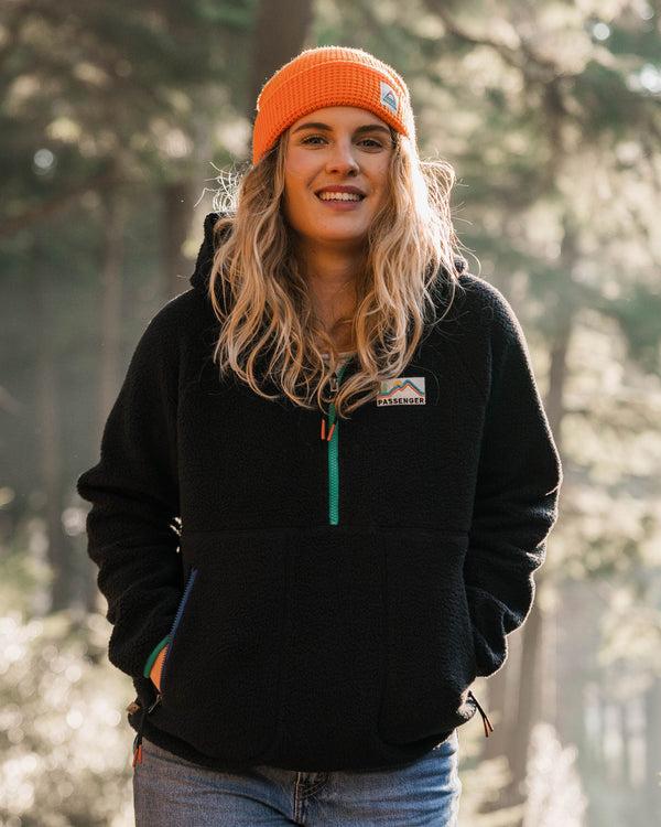 passenger Women's Maine 1/2 Zip Recycled Sherpa Fleece