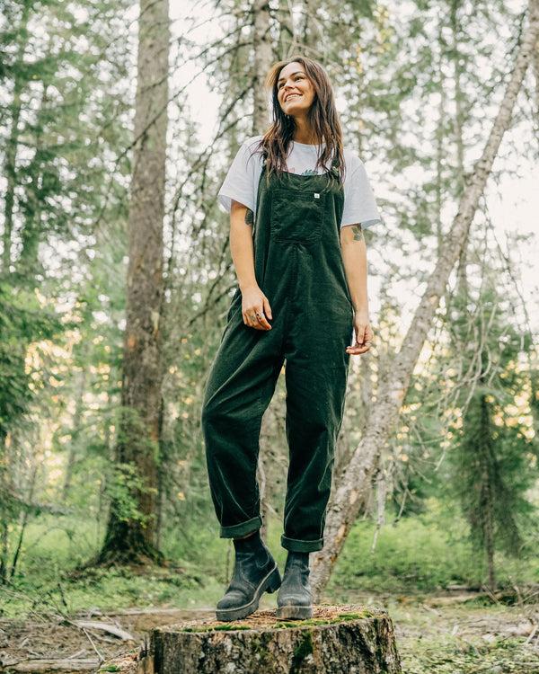 Passenger Women's Meadows Organic Cotton Cord Dungarees