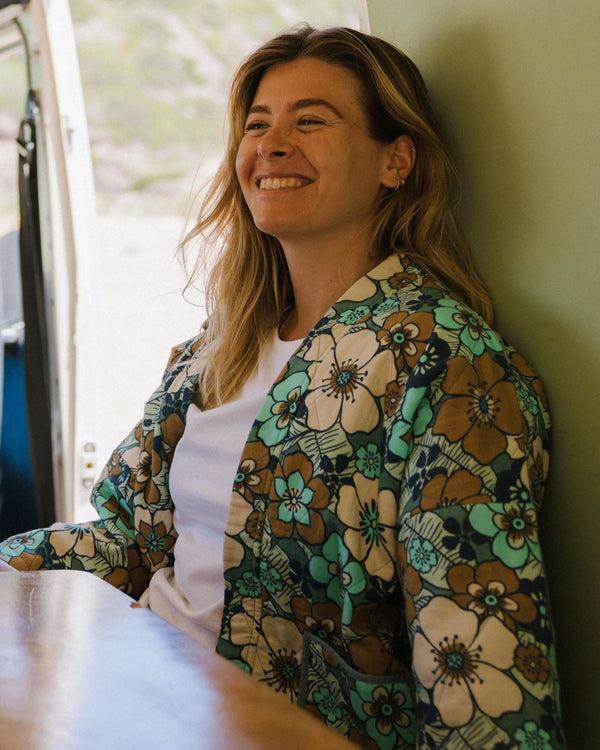 Passenger Women's Mira Organic Cotton Quilted Overshirt