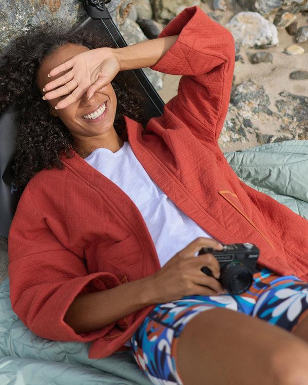 Passenger Women's Mira Organic Cotton Quilted Overshirt