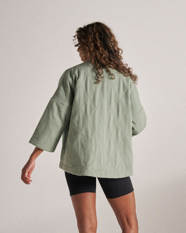 Passenger Women's Mira Organic Cotton Quilted Overshirt