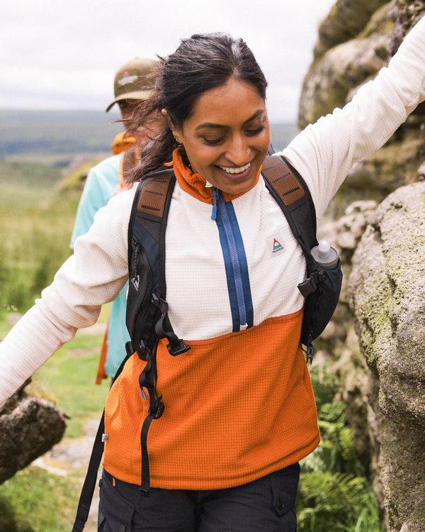 Passenger Women's Off Trail Recycled Grid Polar Fleece