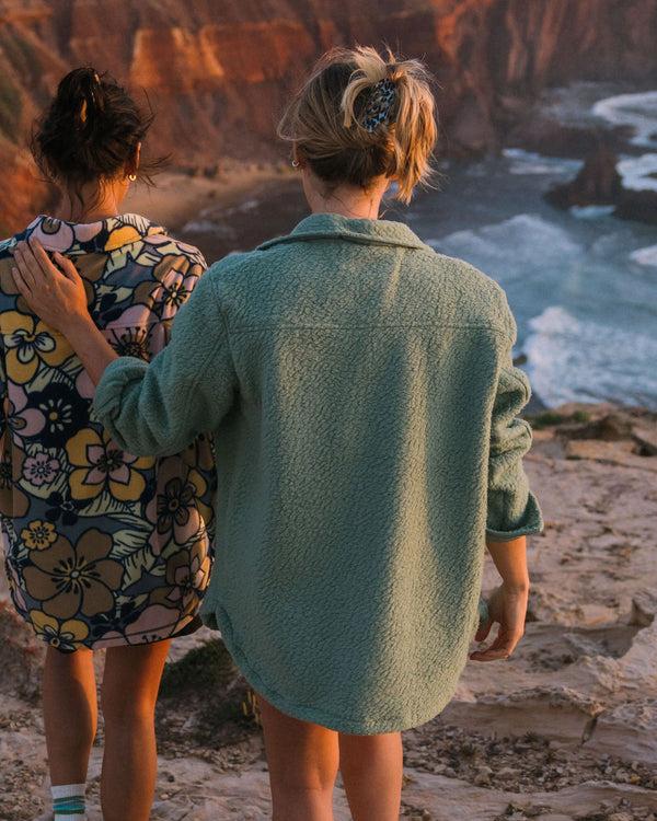 Passenger Women's Rappel Recycled Sherpa Oversized Shirt