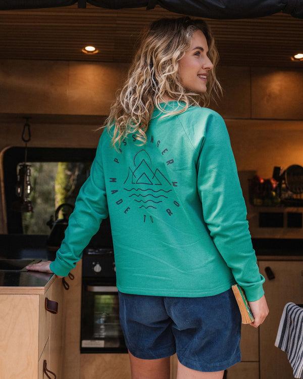 passenger Women's Remote Recycled Cotton Sweatshirt