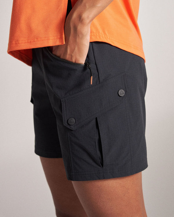 Passenger Women's Sandstone Recycled Active Trail Short