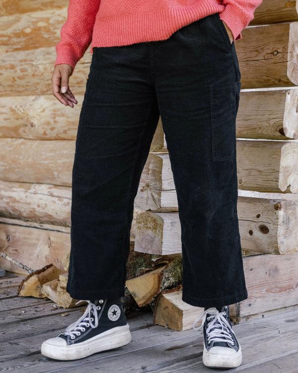 Passenger Women's Someday Organic Cotton Corduroy Cropped Trouser