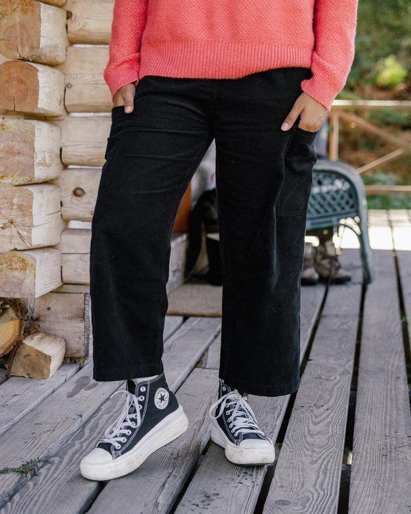 Passenger Women's Someday Organic Cotton Corduroy Cropped Trouser