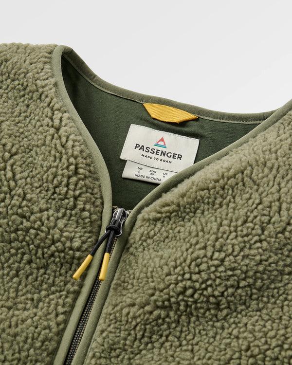 Passenger Women's Tawny Recycled Deep-Pile Sherpa Fleece