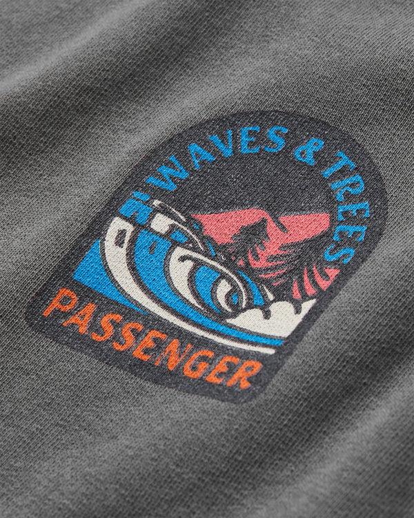 Passenger Women's Waves & Trees Recycled Cotton Sweatshirt