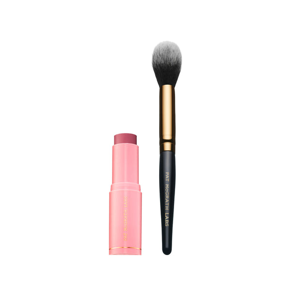 Pat Mcgrath Labs Divine Cream Blush: Legendary Glow Color Balm & Brush Duo