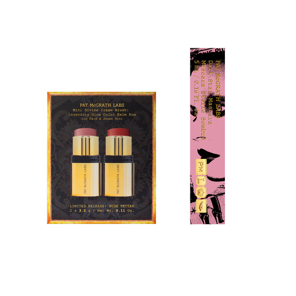 Pat Mcgrath Labs STELLAR GLOW: Mini Blush + Mini Dark Star