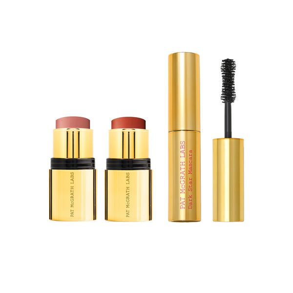 pat mcgrath labs STELLAR GLOW: Mini Blush + Mini Dark Star