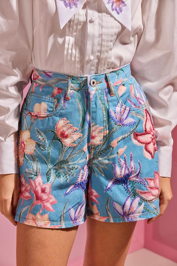 Patbo AMARYLLIS DENIM SHORT