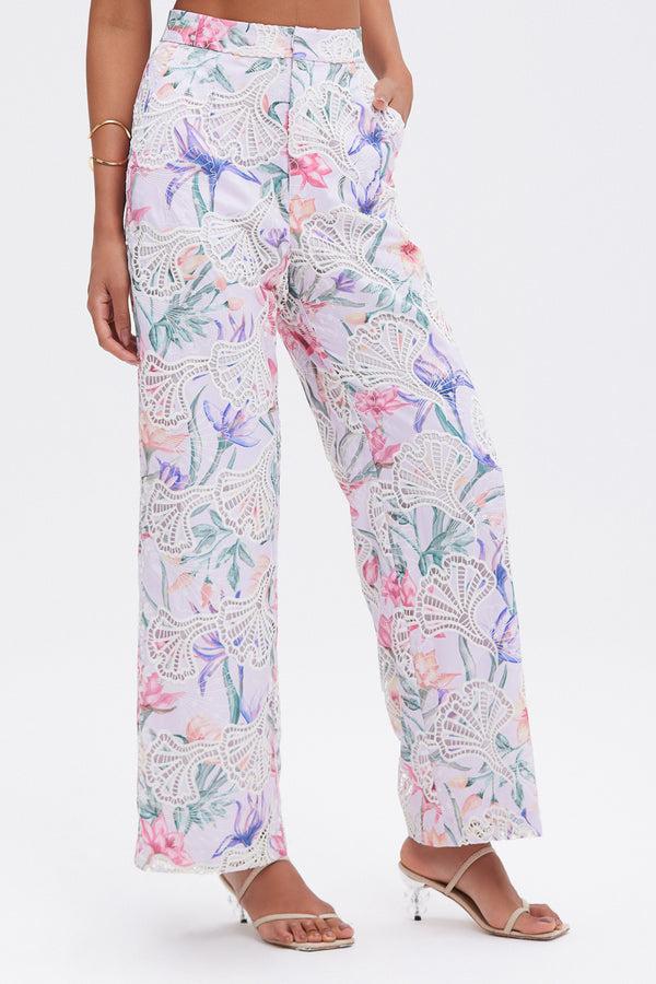 Patbo AMARYLLIS EMBROIDERED PANT