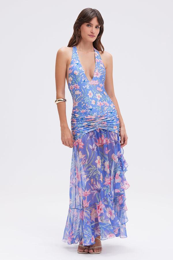 patbo AMARYLLIS PLUNGE BEACH DRESS