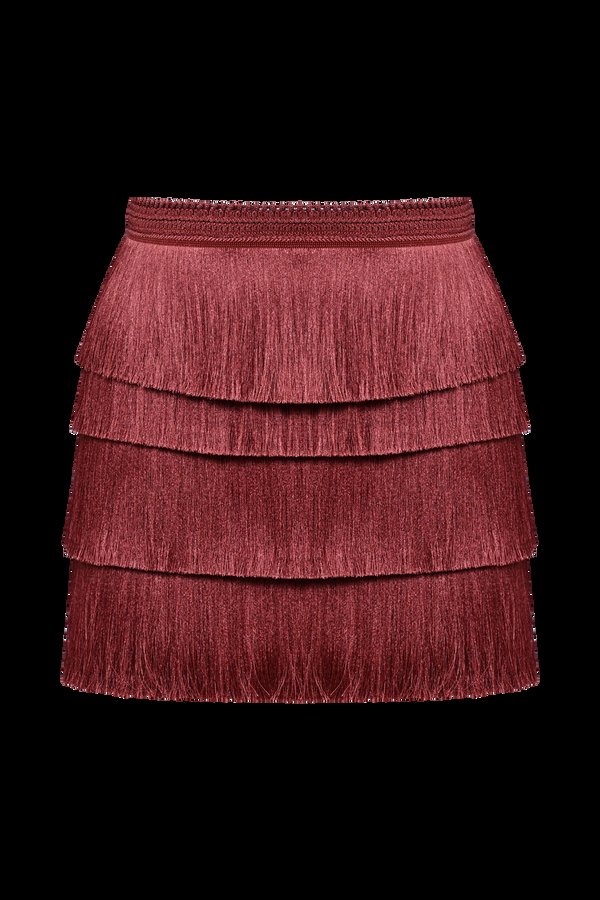 Patbo AMBER FRINGE SKIRT