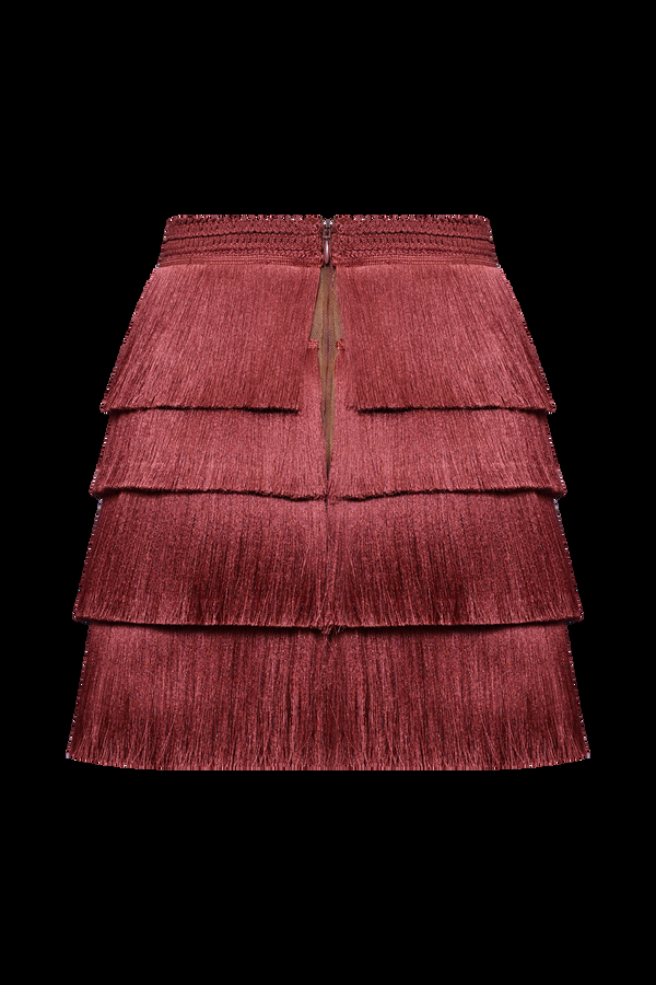 Patbo AMBER FRINGE SKIRT