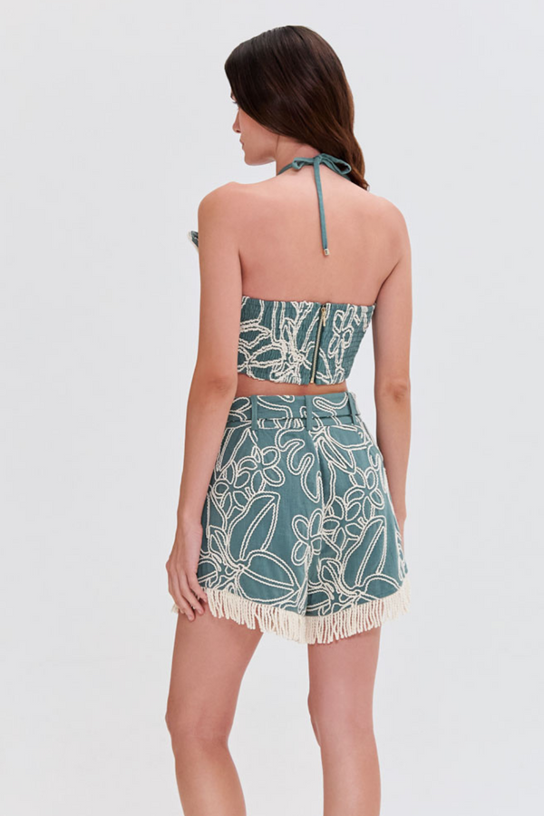 Patbo ASAS LINEN BUTTERFLY TOP