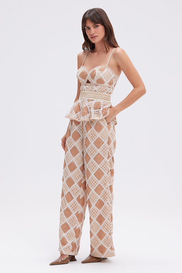 patbo BOSSA CROCHET PANT