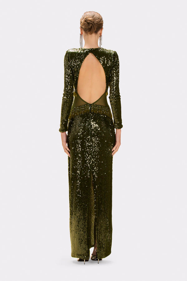 Patbo BOSSA SEQUIN GOWN