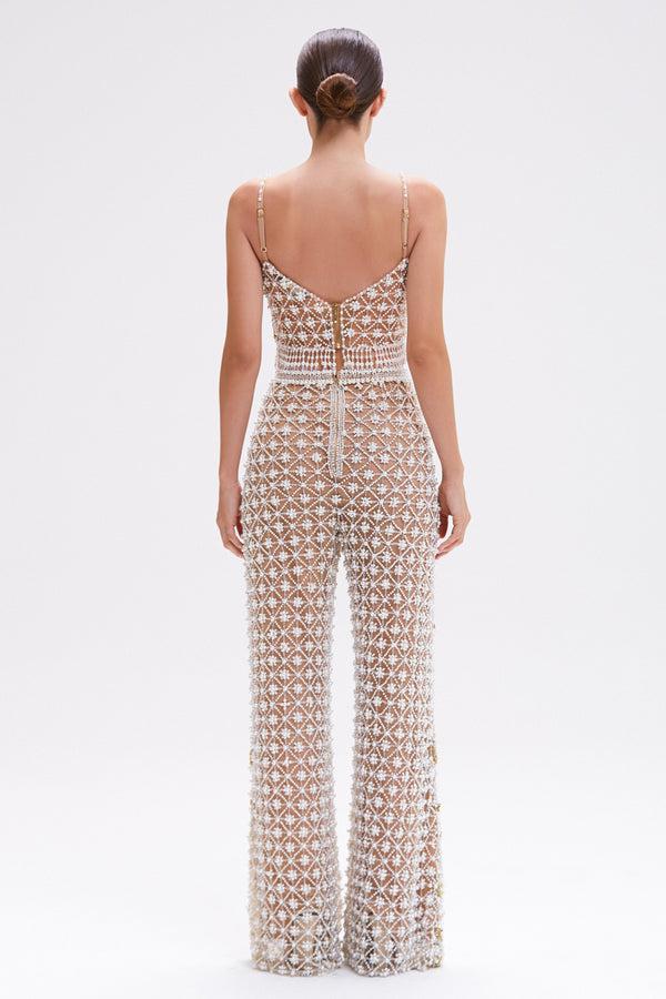 Patbo BUTTERFLY EMBROIDERY PANTS