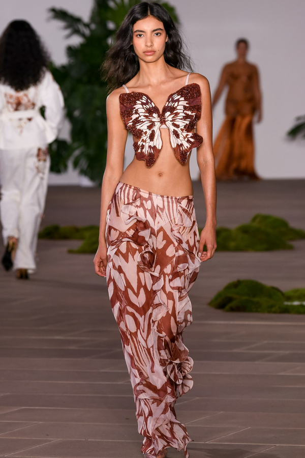 Patbo BUTTERFLY FLUTTER PANTS (RUNWAY)