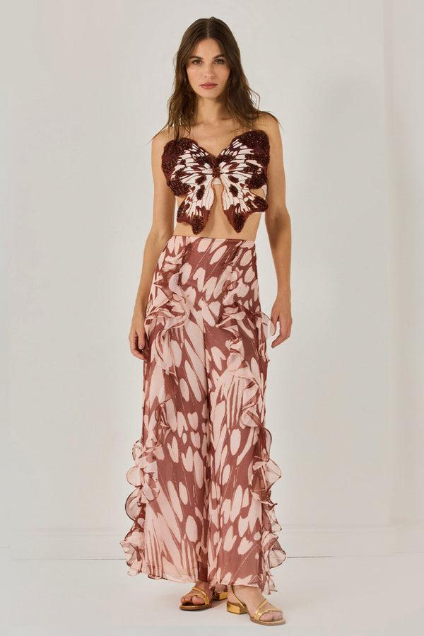 patbo BUTTERFLY FLUTTER PANTS (RUNWAY)