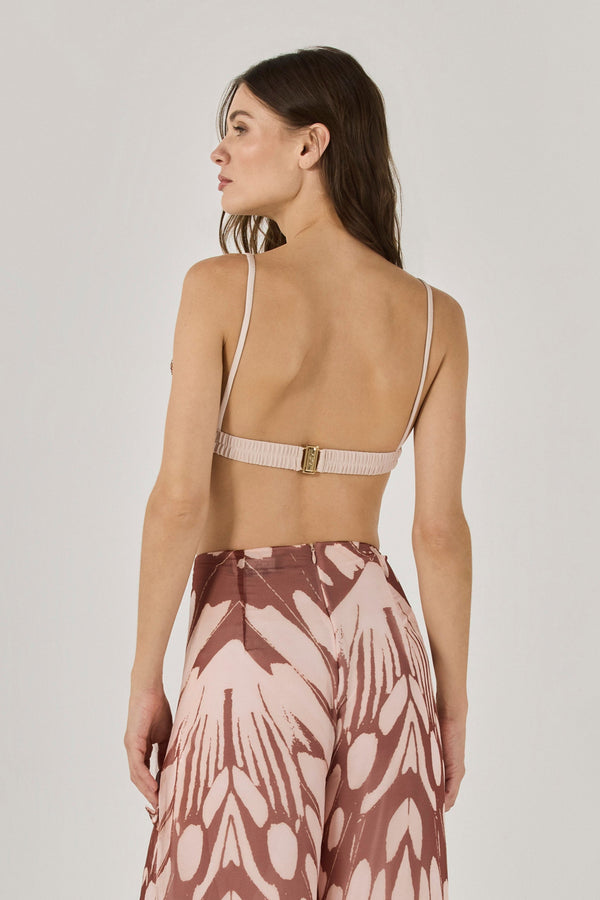 Patbo BUTTERFLY PRINTED TOP (RUNWAY)