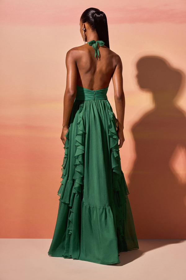 Patbo CHIFFON DAYDREAM LONG DRESS