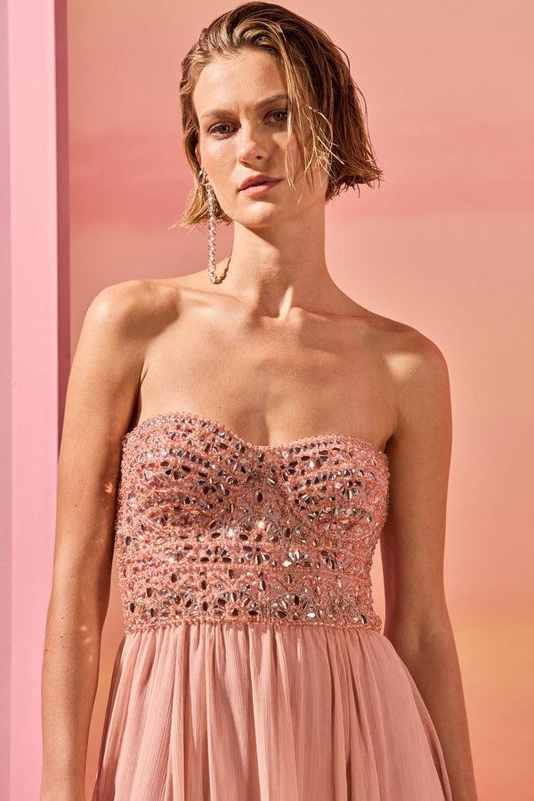 Patbo CHIFFON DAYDREAM MAXI DRESS