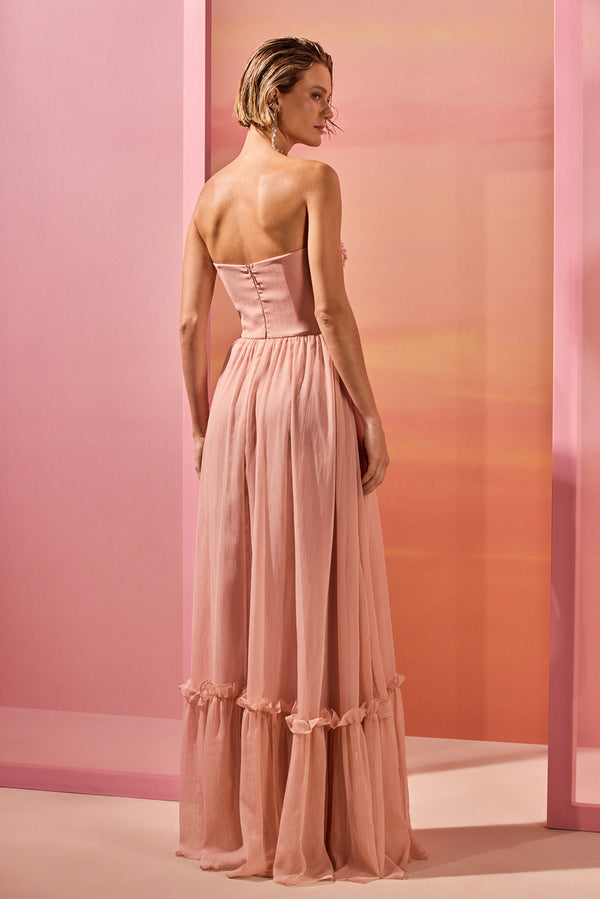 Patbo CHIFFON DAYDREAM MAXI DRESS
