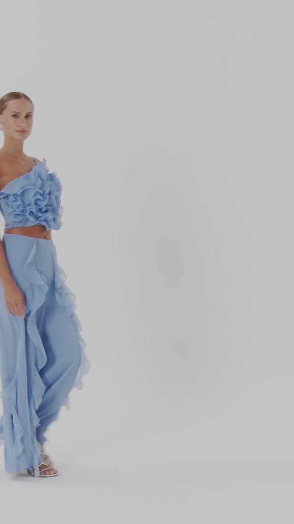 Patbo CHIFFON WONDERLAND FLUTTER TOP