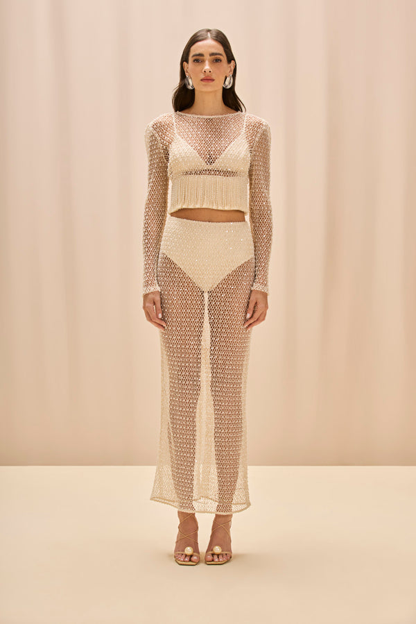 Patbo CROCHET BLOOM TOP