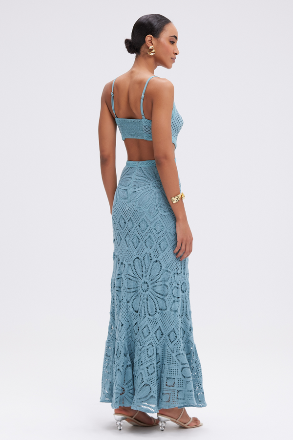 Patbo CROCHET MIDI DRESS